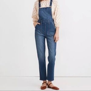 Madewell Denim Overalls NWOT